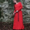 Leonardo Carbone Wikingerkleid Lina, Rot
