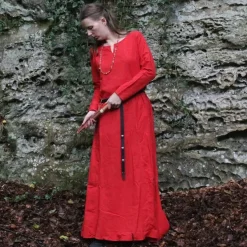 Leonardo Carbone Wikingerkleid Lina, Rot -Angebote Wikinger Kleidung Store wikingerkleid lina rot 4