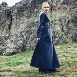 Leonardo Carbone Wikingerkleid Valdis, Blau -Angebote Wikinger Kleidung Store wikingerkleid valdis blau 2