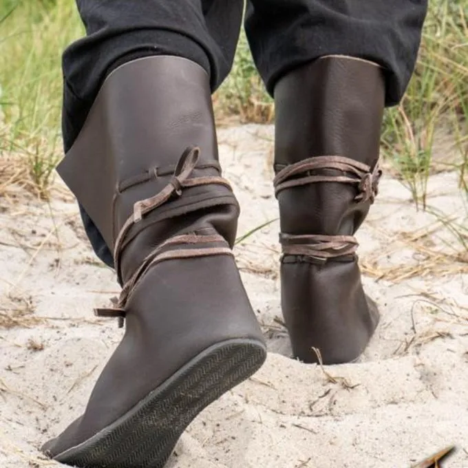 Epic Armoury Wikingerstiefel Rolf, Braun 4 Epic Armoury Wikingerstiefel Rolf, Braun – Bild 4