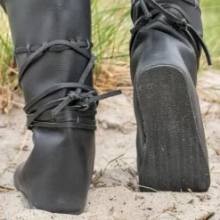 Epic Armoury Wikingerstiefel Rolf, Schwarz -Angebote Wikinger Kleidung Store wikingerstiefel rolf schwarz 2