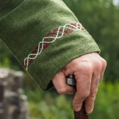 Leonardo Carbone Wikingertunika Wolf Fenrir, Grün -Angebote Wikinger Kleidung Store wikingertunika wolf fenrir gruen 5
