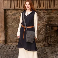 Burgschneider Wolle Tasche Juna, Dunkelgrau -Angebote Wikinger Kleidung Store wolle tasche juna dunkelgrau 2