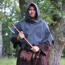 Leonardo Carbone Wollgugel, Grau 8 Leonardo Carbone Wollgugel, Grau -Angebote Wikinger Kleidung Store wollgugel grau 2