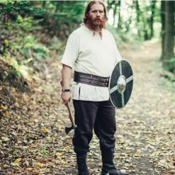 Leonardo Carbone Wollhose, Schwarz -Angebote Wikinger Kleidung Store wollhose schwarz 3