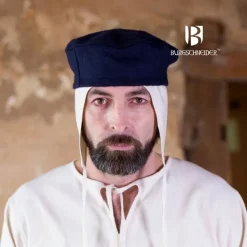 Burgschneider Wollmütze Hugo, Blau